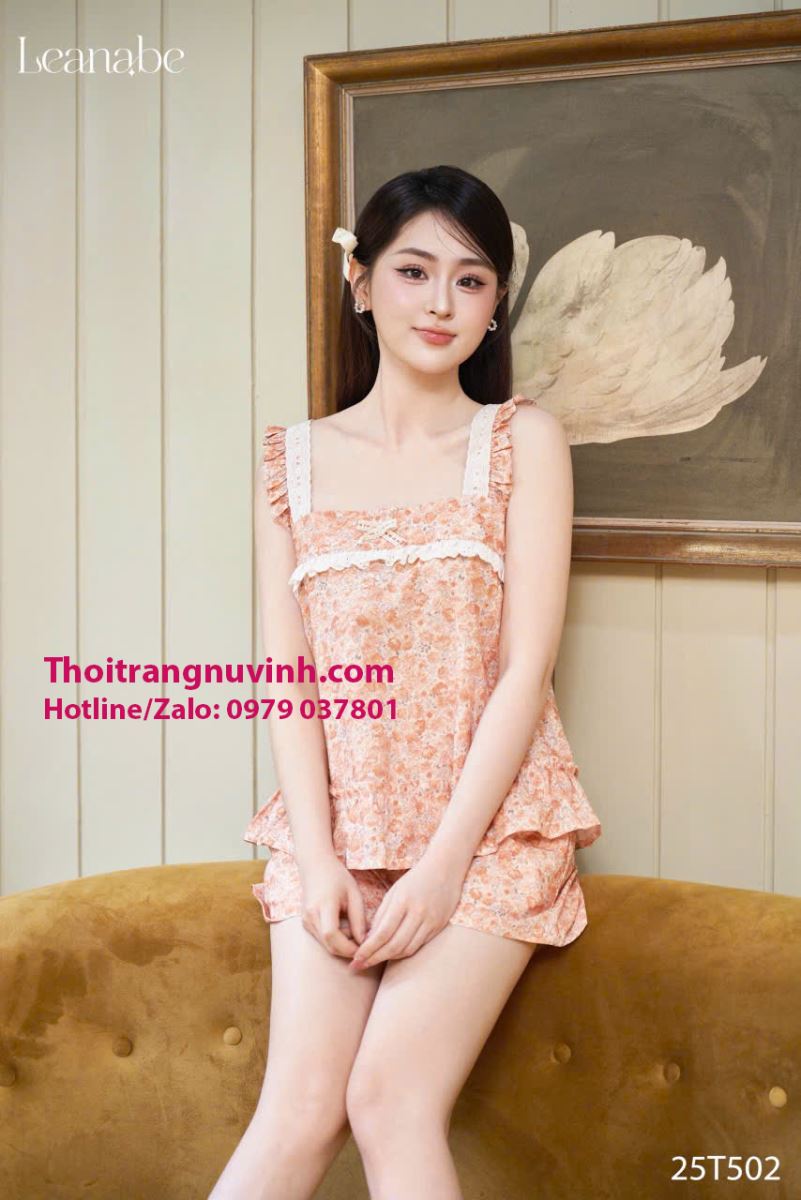 Bộ ngủ 2 dây đẹp - XH947