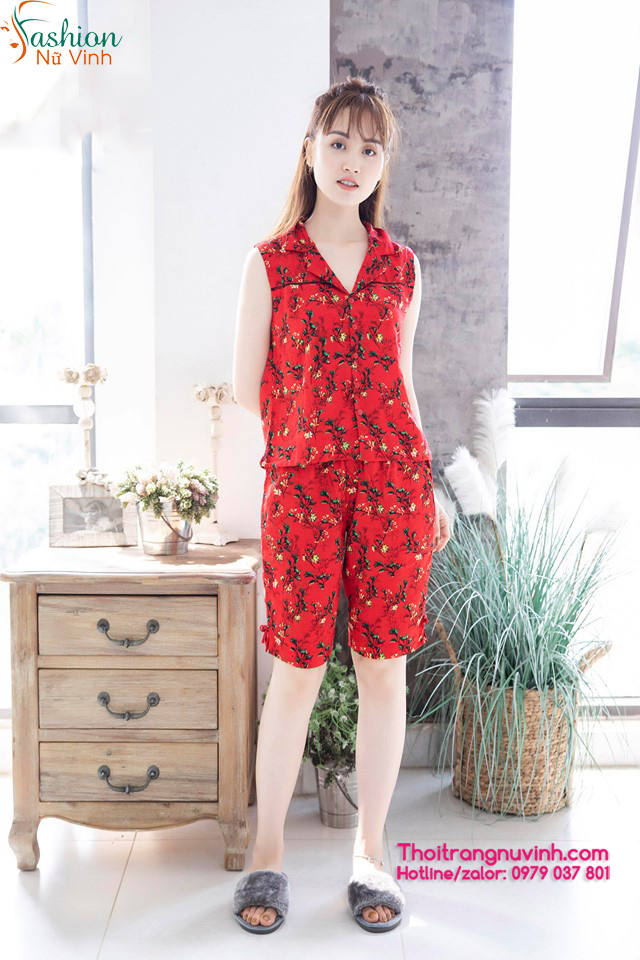 Bộ đồ mặc nhà sát nách