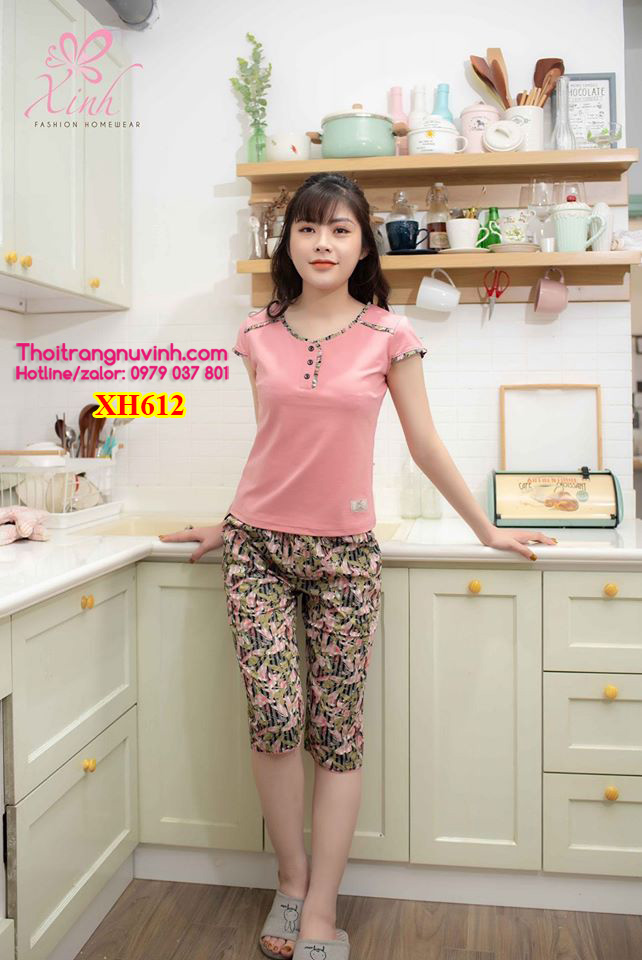 Bộ đồ mặc nhà xuân hè - XH612