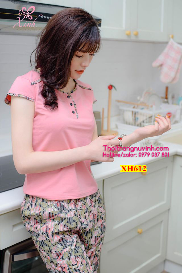 Bộ đồ mặc nhà xuân hè - XH612