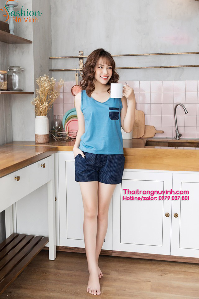 Bộ đồ mặc nhà sát nách
