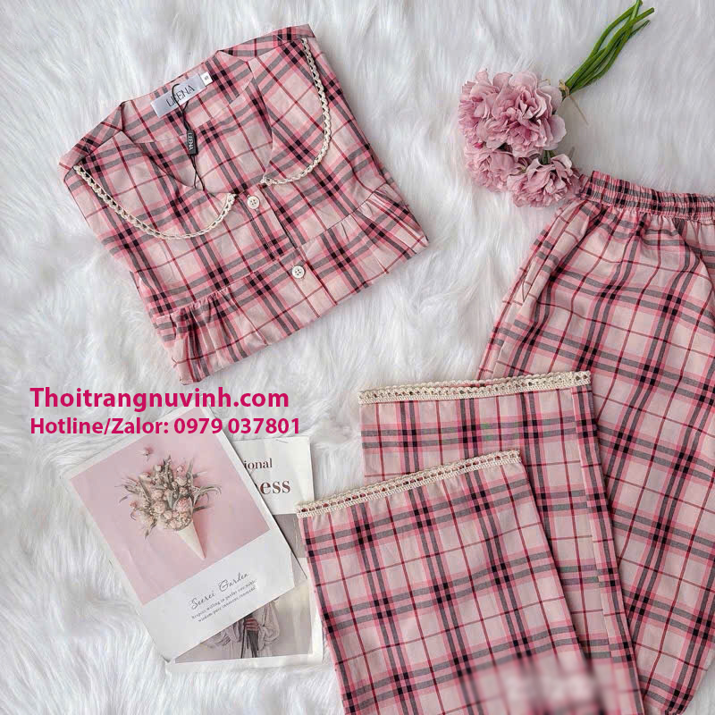 bộ đồ mặc nhà mùa hè đẹp