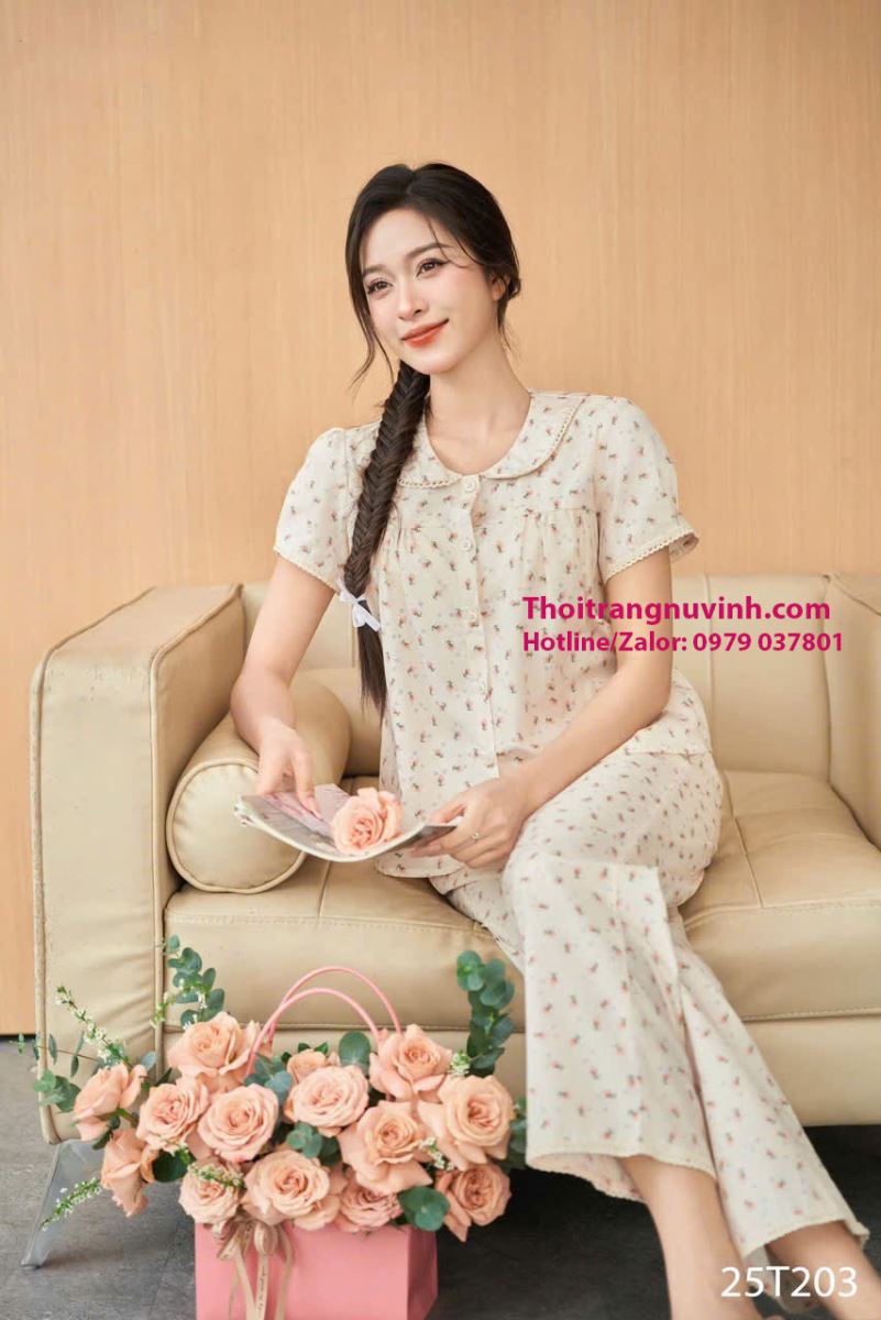 bộ mặc nhà mùa hè
