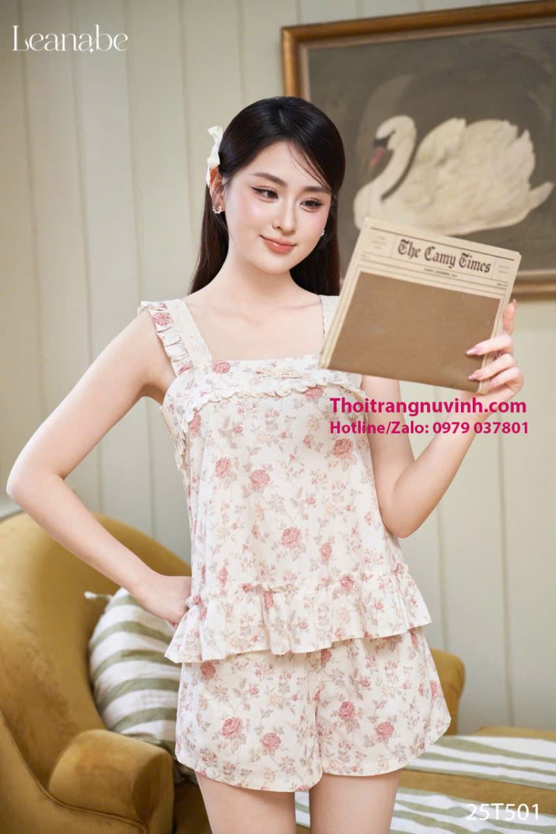 Bộ ngủ 2 dây đẹp