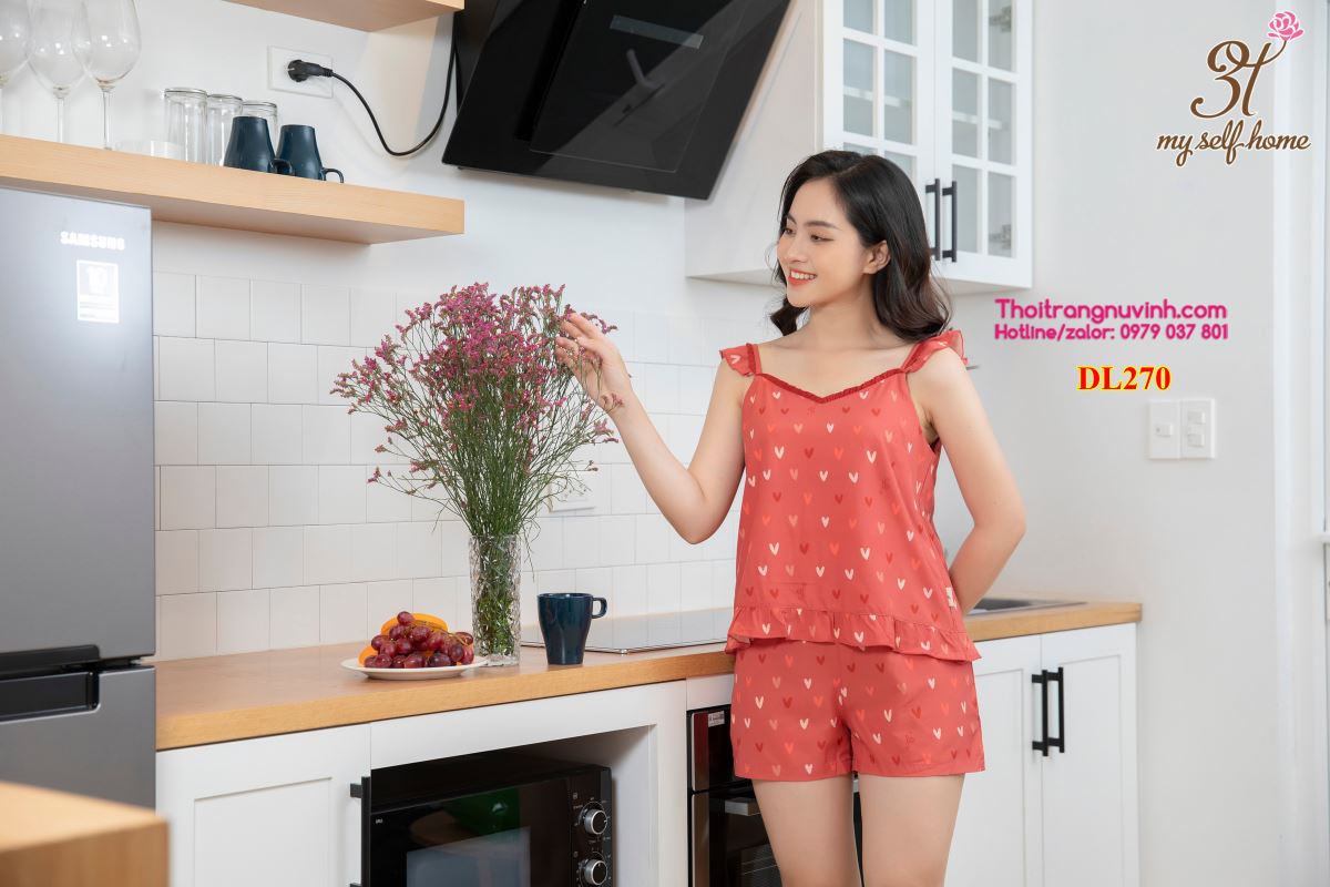 Bộ đồ ngủ 2 dây