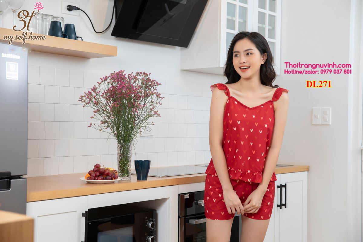 Bộ đồ ngủ 2 dây