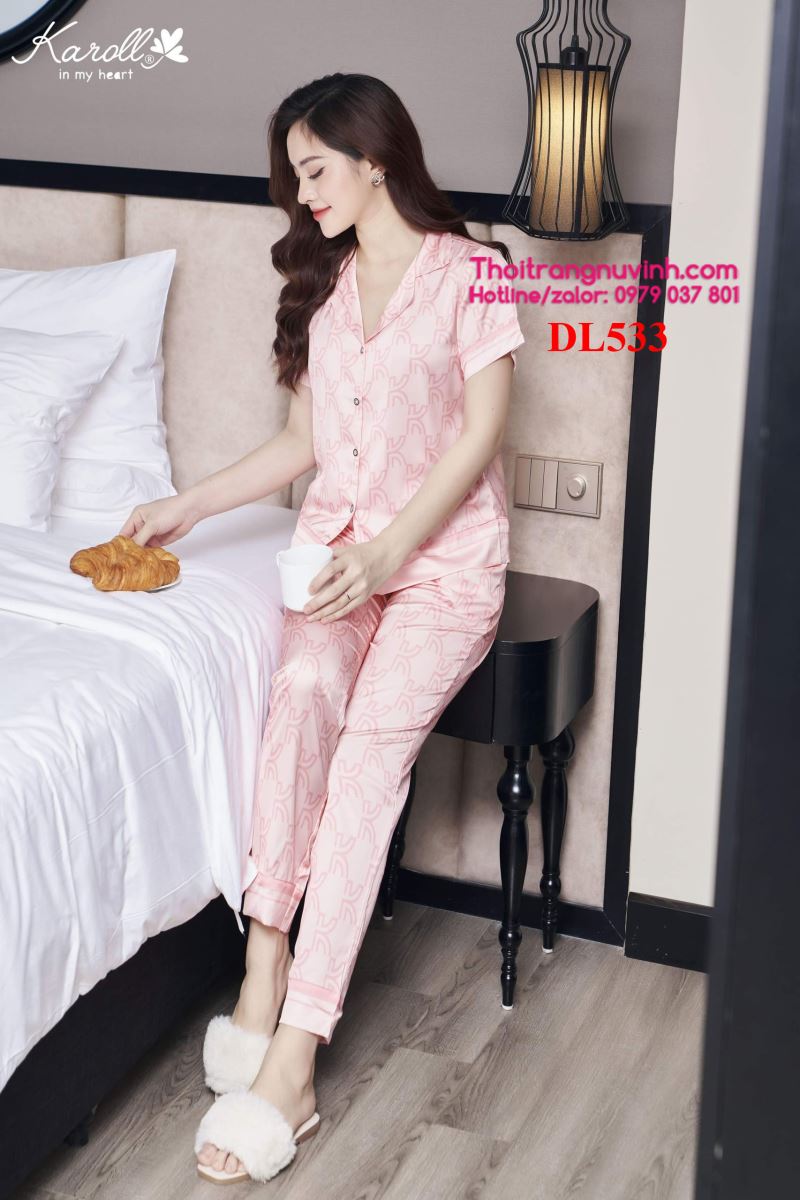 đồ bộ pijama nữ lụa